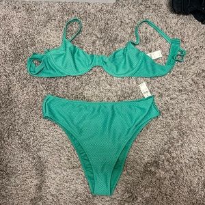 Aerie green bikini! 💚